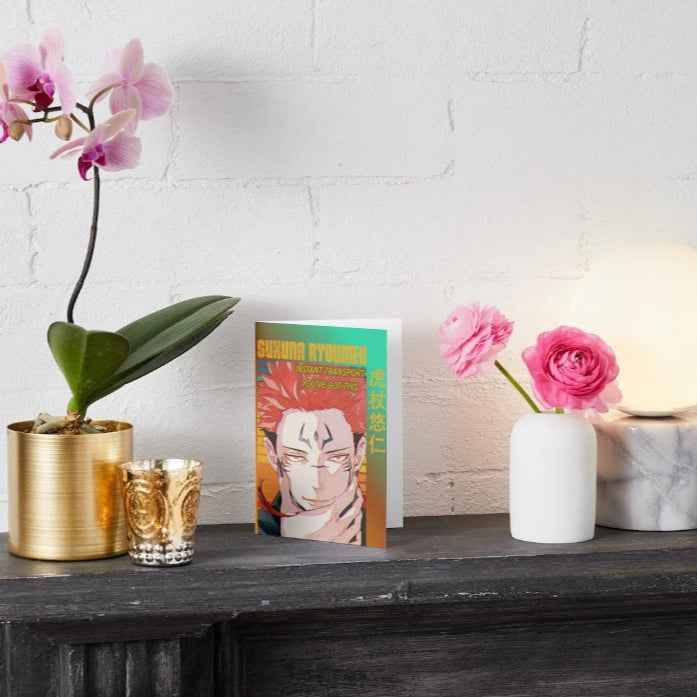 Jujutsu Kaisen Sukuna Ryomen Support Card - "Instant Transport: You've Got This"