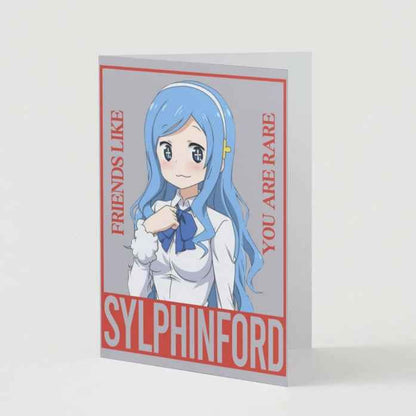 Himouto! Umaru-chan Sylphinford Tachibana Friendship Card - "Friends Like You Are Rare"