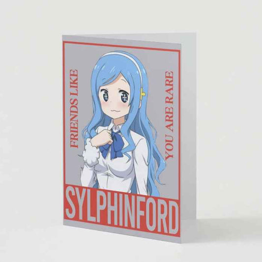 Himouto! Umaru-chan Sylphinford Tachibana Friendship Card - "Friends Like You Are Rare"