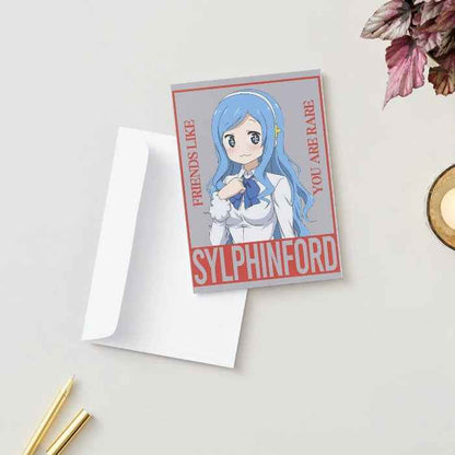 Himouto! Umaru-chan Sylphinford Tachibana Friendship Card - "Friends Like You Are Rare"