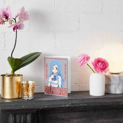 Himouto! Umaru-chan Sylphinford Tachibana Friendship Card - "Friends Like You Are Rare"