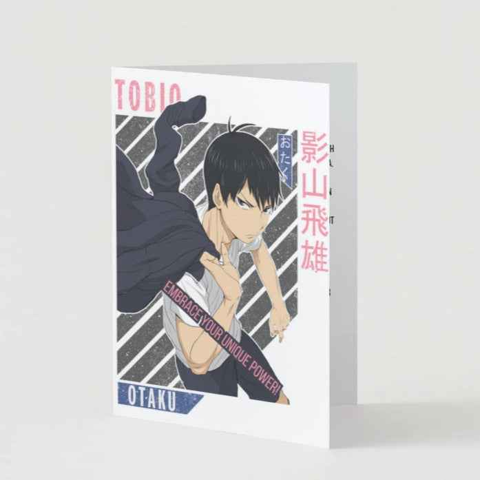 Haikyuu!! Tobio Kageyama Celebration Card - "Embrace Your Unique Power"