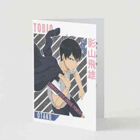 Haikyuu!! Tobio Kageyama Celebration Card - "Embrace Your Unique Power"