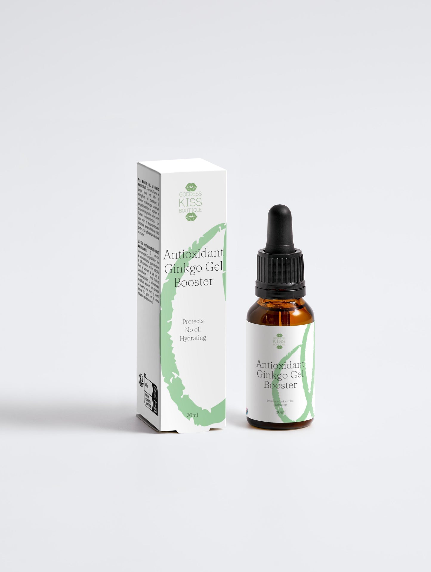 Antioxidant Ginkgo Gel Booster for Youthful Skin Revival