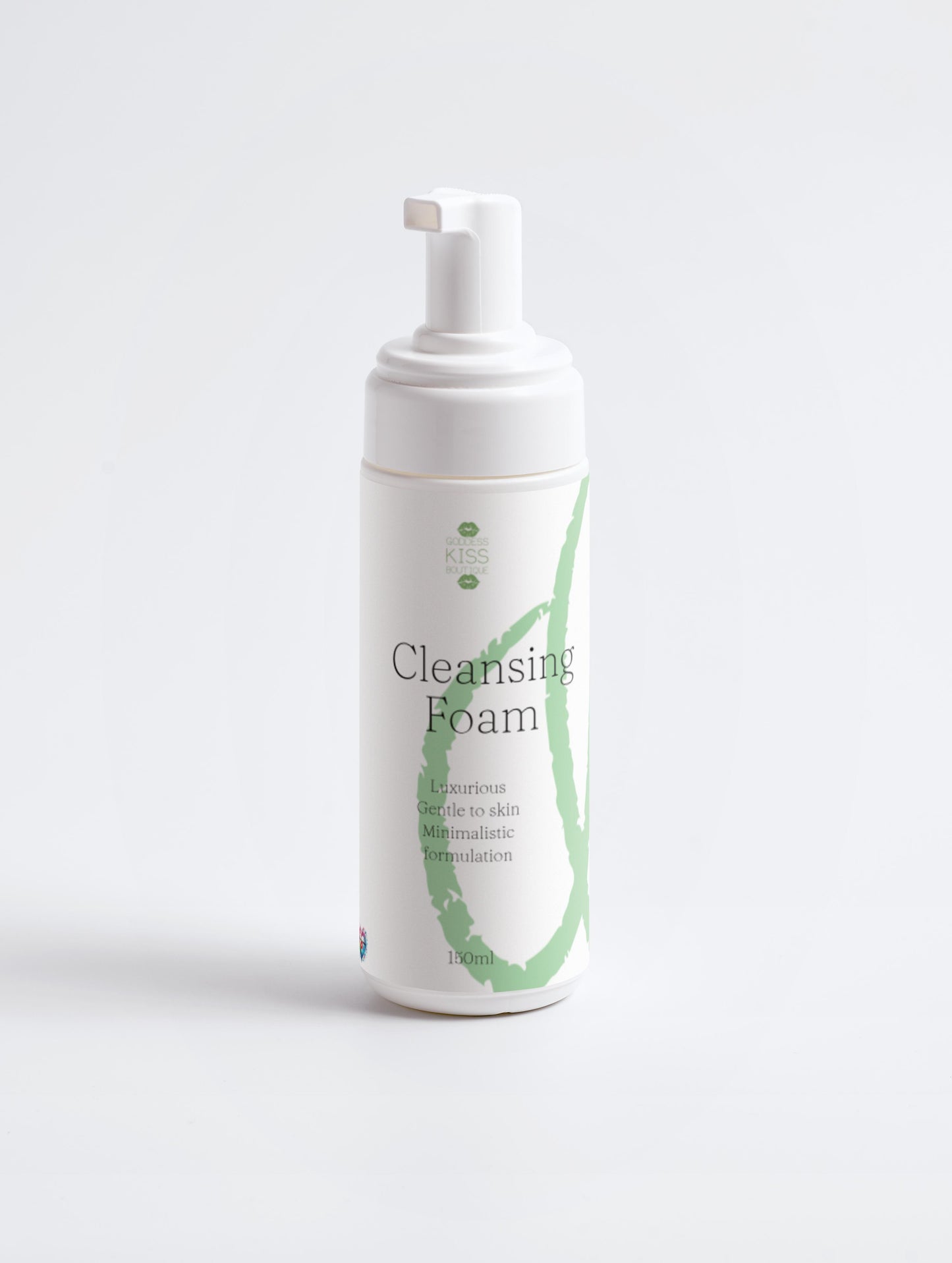 Eco-Friendly Rose & Chamomile Cleansing Foam with Natural Extracts