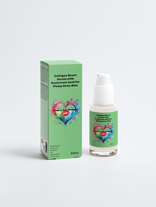 Collagen Boost Serum with Hyaluronic Acid for Plump, Dewy Skin