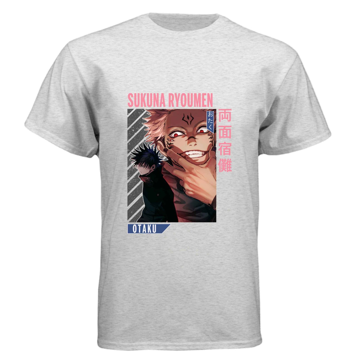 Jujutsu Kaisen Sukuna Ryoumen T-Shirt - Dual Personality Vessel Design | Premium Unisex Triblend Tee