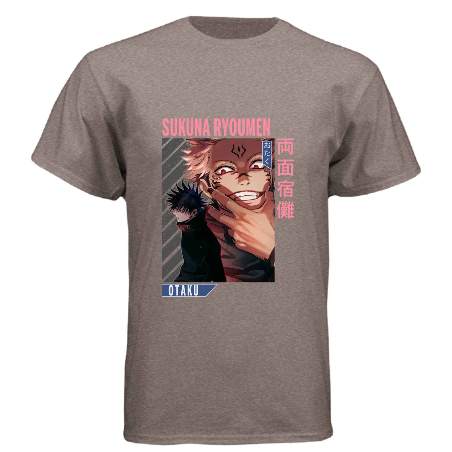 Jujutsu Kaisen Sukuna Ryoumen T-Shirt - Dual Personality Vessel Design | Premium Unisex Triblend Tee