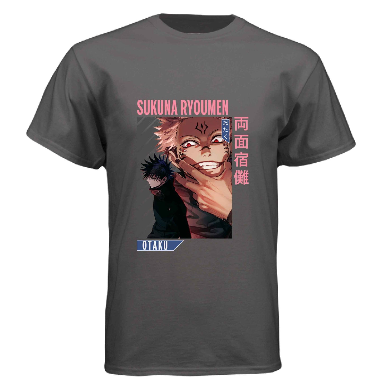 Jujutsu Kaisen Sukuna Ryoumen T-Shirt - Dual Personality Vessel Design | Premium Unisex Triblend Tee