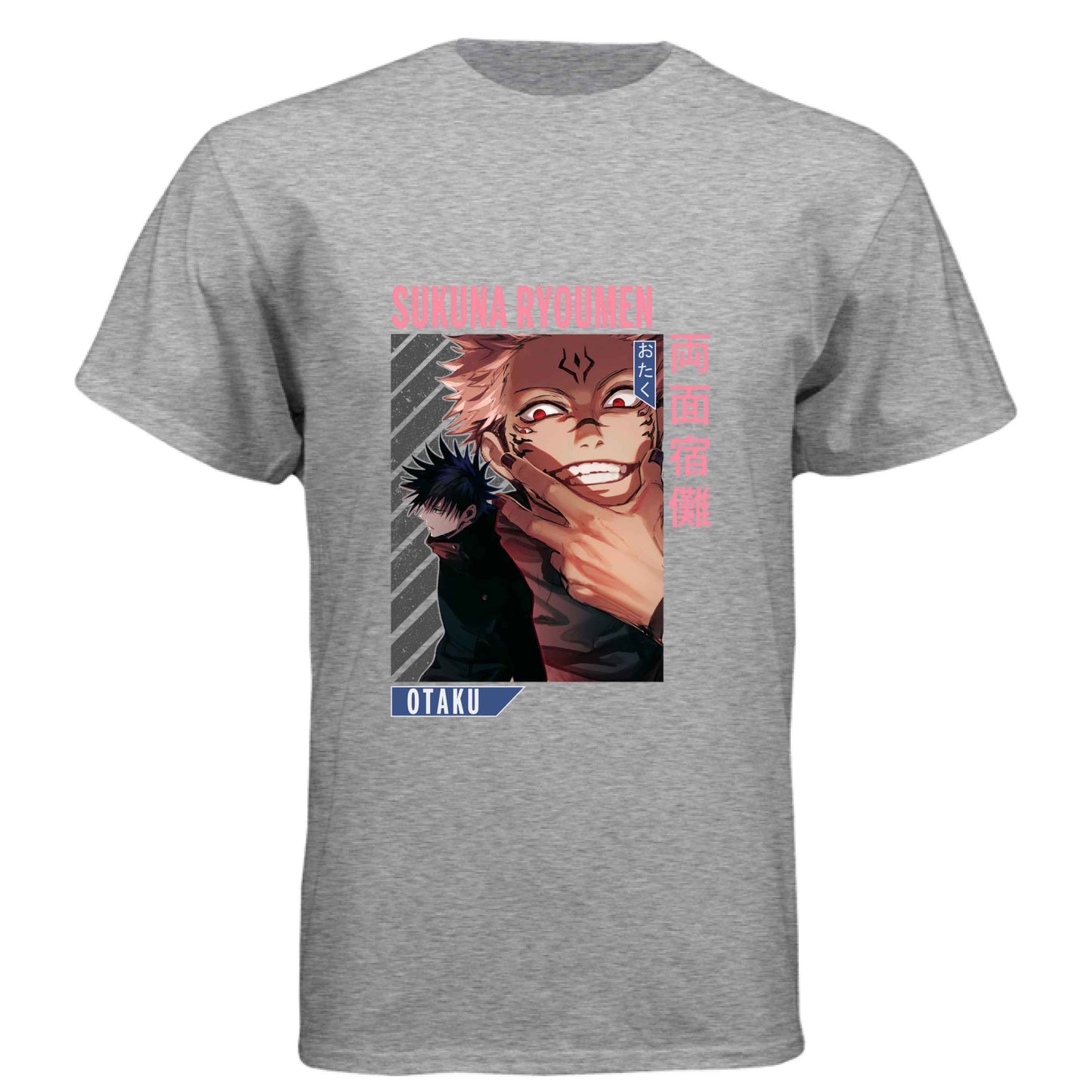 Jujutsu Kaisen Sukuna Ryoumen T-Shirt - Dual Personality Vessel Design | Premium Unisex Triblend Tee