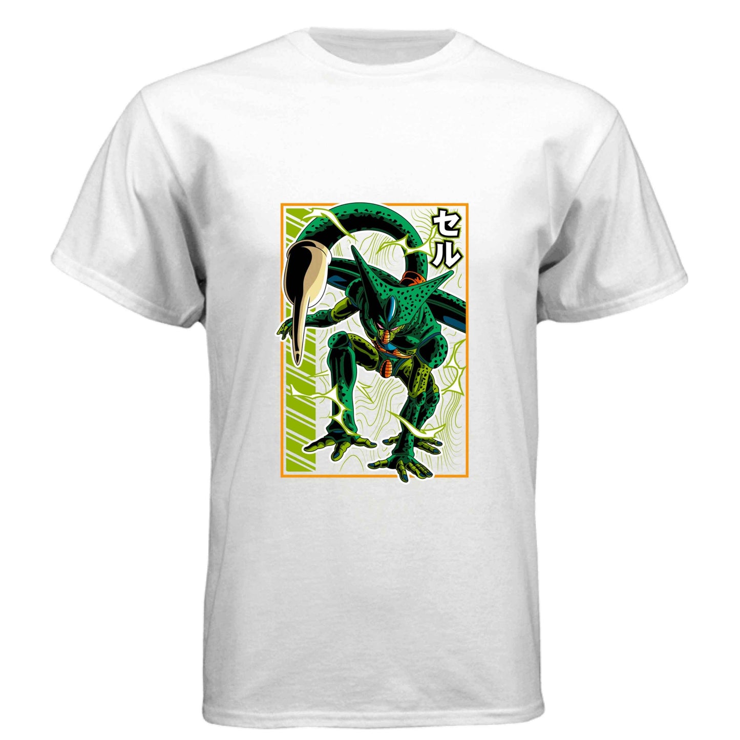 Dragon Ball Z Cell T-Shirt - Perfect Form Bio-Android Design | Premium Unisex Triblend Tee