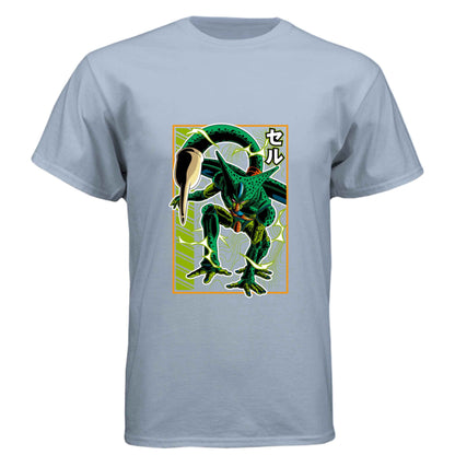 Dragon Ball Z Cell T-Shirt - Perfect Form Bio-Android Design | Premium Unisex Triblend Tee