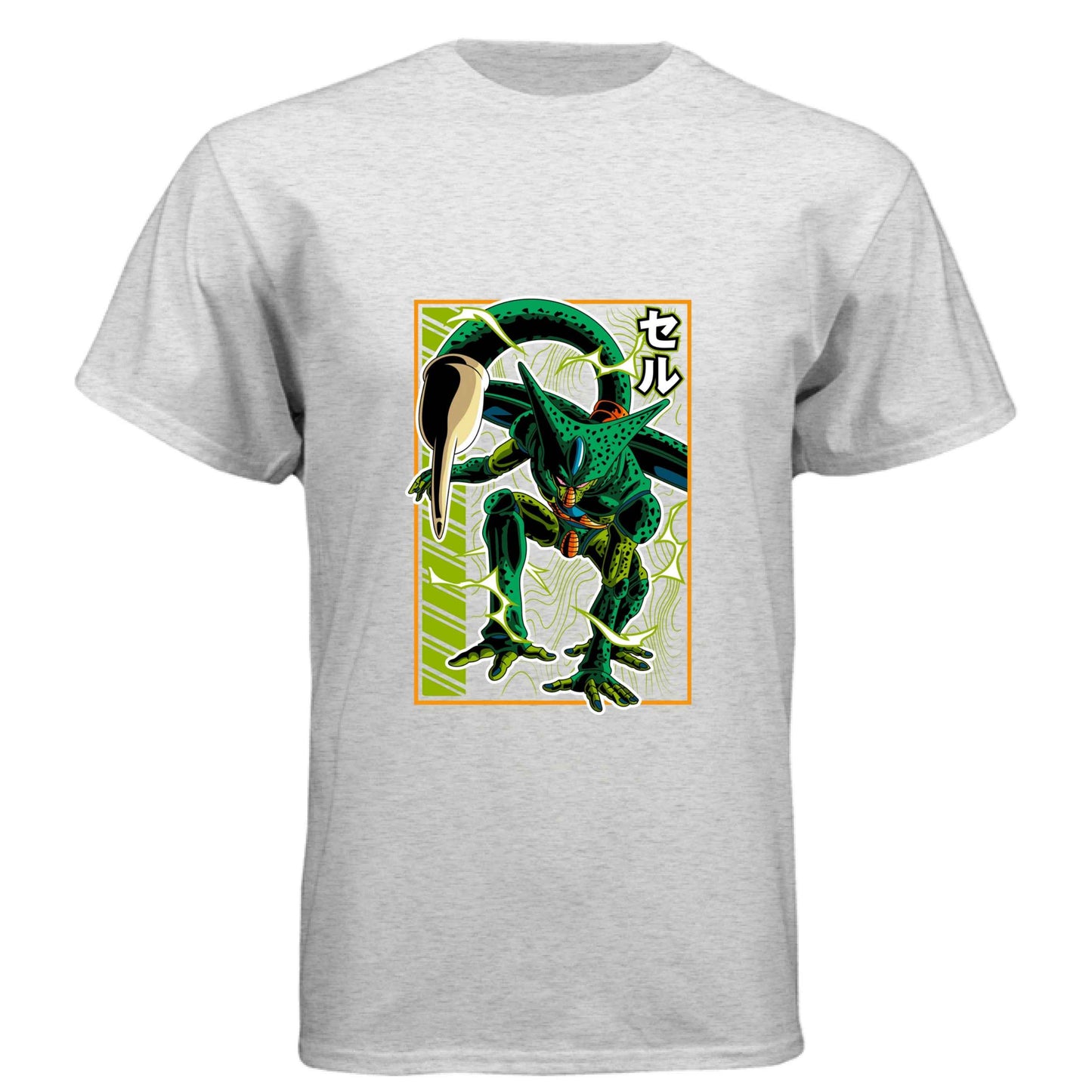 Dragon Ball Z Cell T-Shirt - Perfect Form Bio-Android Design | Premium Unisex Triblend Tee