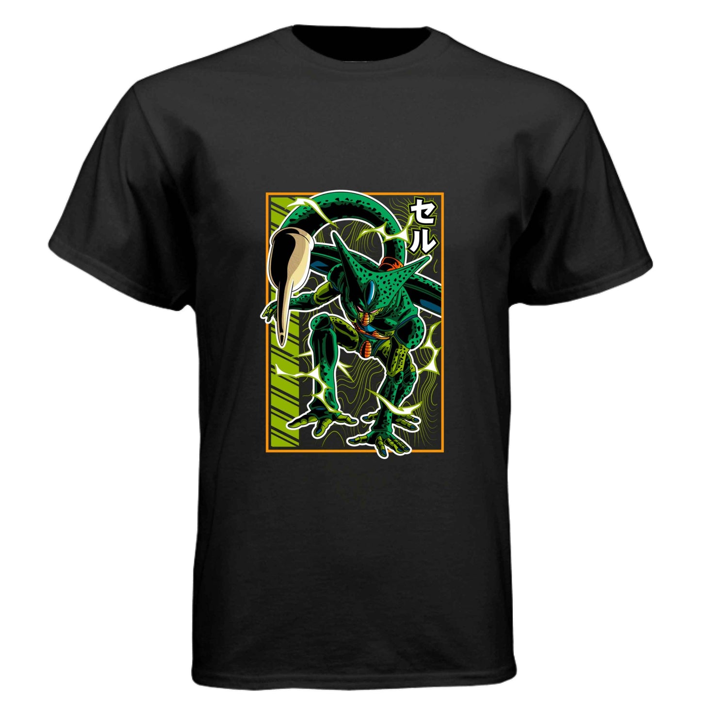 Dragon Ball Z Cell T-Shirt - Perfect Form Bio-Android Design | Premium Unisex Triblend Tee