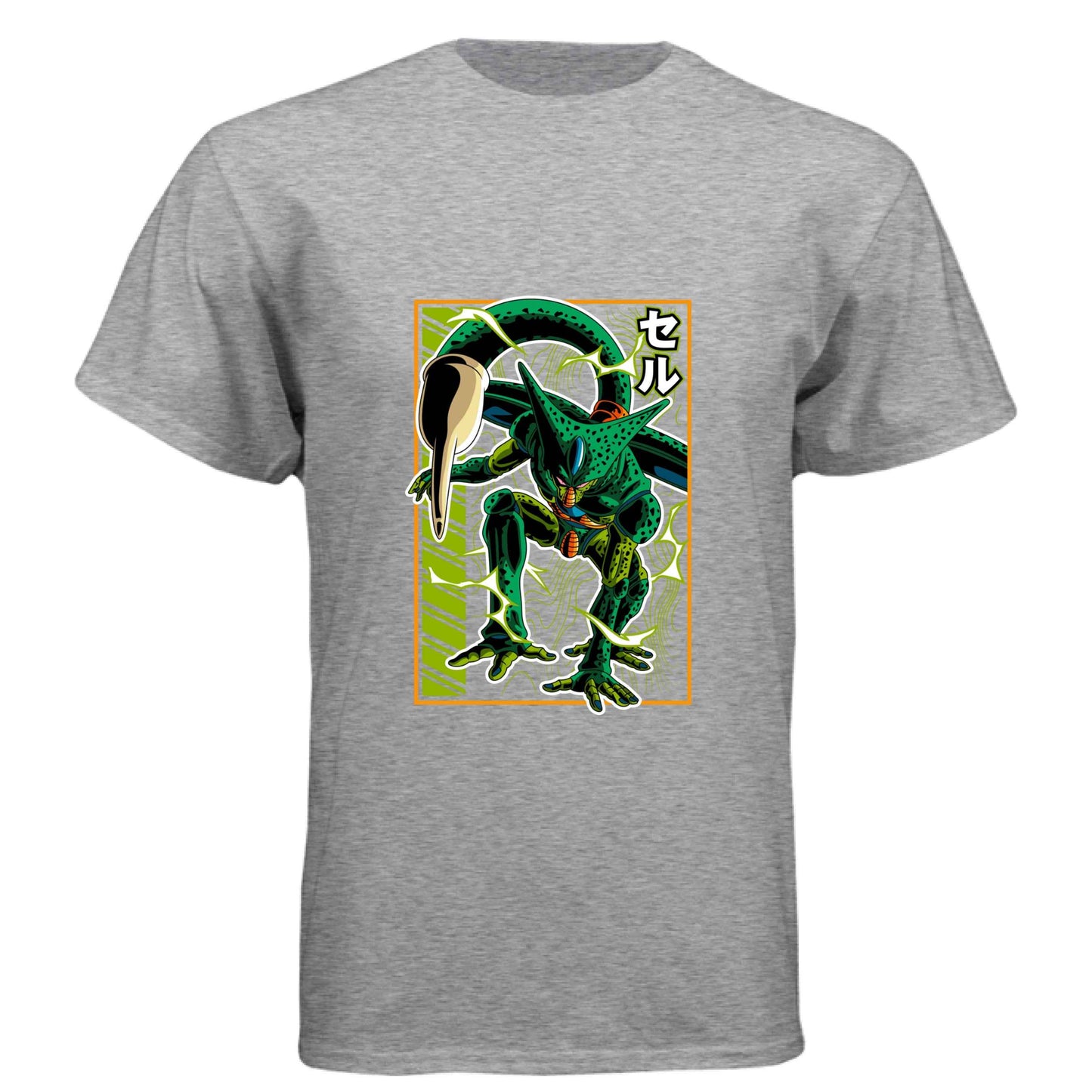 Dragon Ball Z Cell T-Shirt - Perfect Form Bio-Android Design | Premium Unisex Triblend Tee