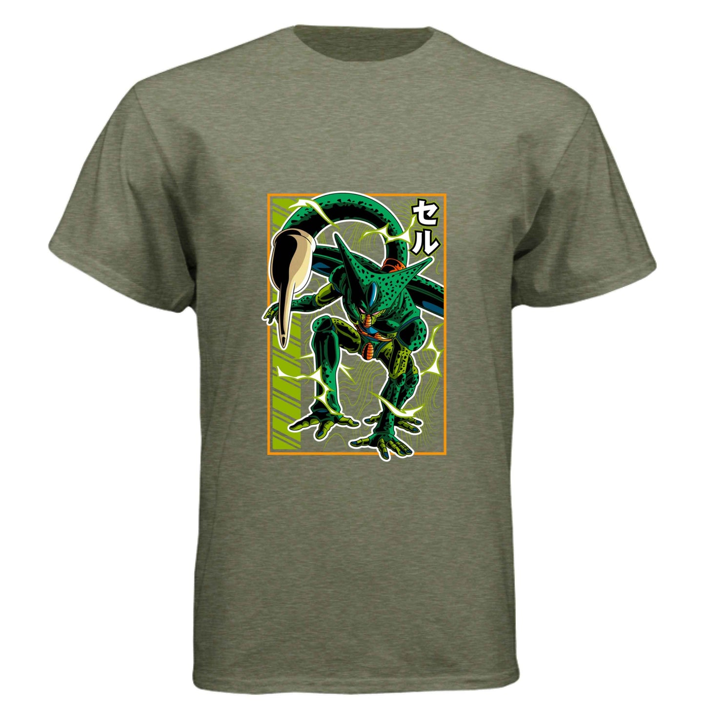 Dragon Ball Z Cell T-Shirt - Perfect Form Bio-Android Design | Premium Unisex Triblend Tee
