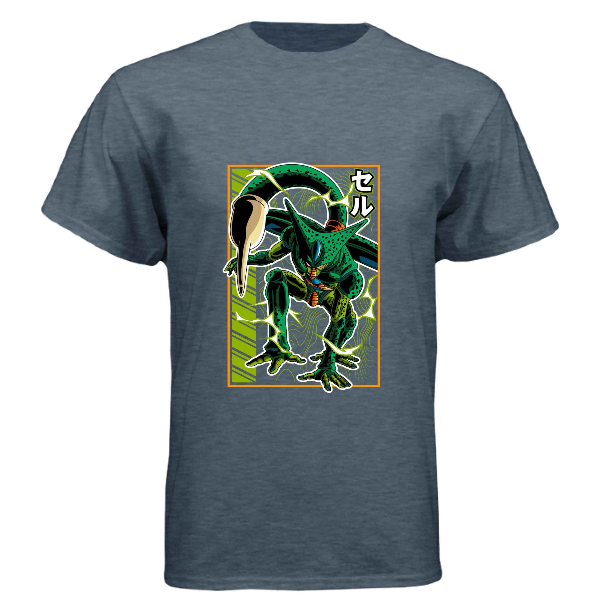Dragon Ball Z Cell T-Shirt - Perfect Form Bio-Android Design | Premium Unisex Triblend Tee