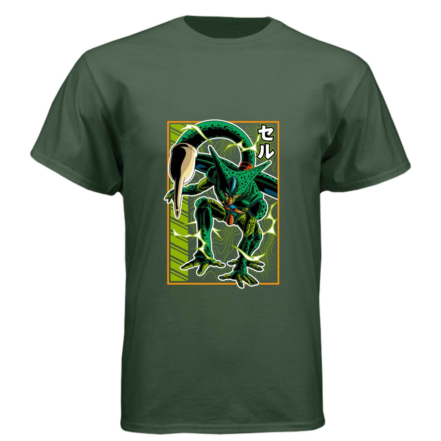 Dragon Ball Z Cell T-Shirt - Perfect Form Bio-Android Design | Premium Unisex Triblend Tee