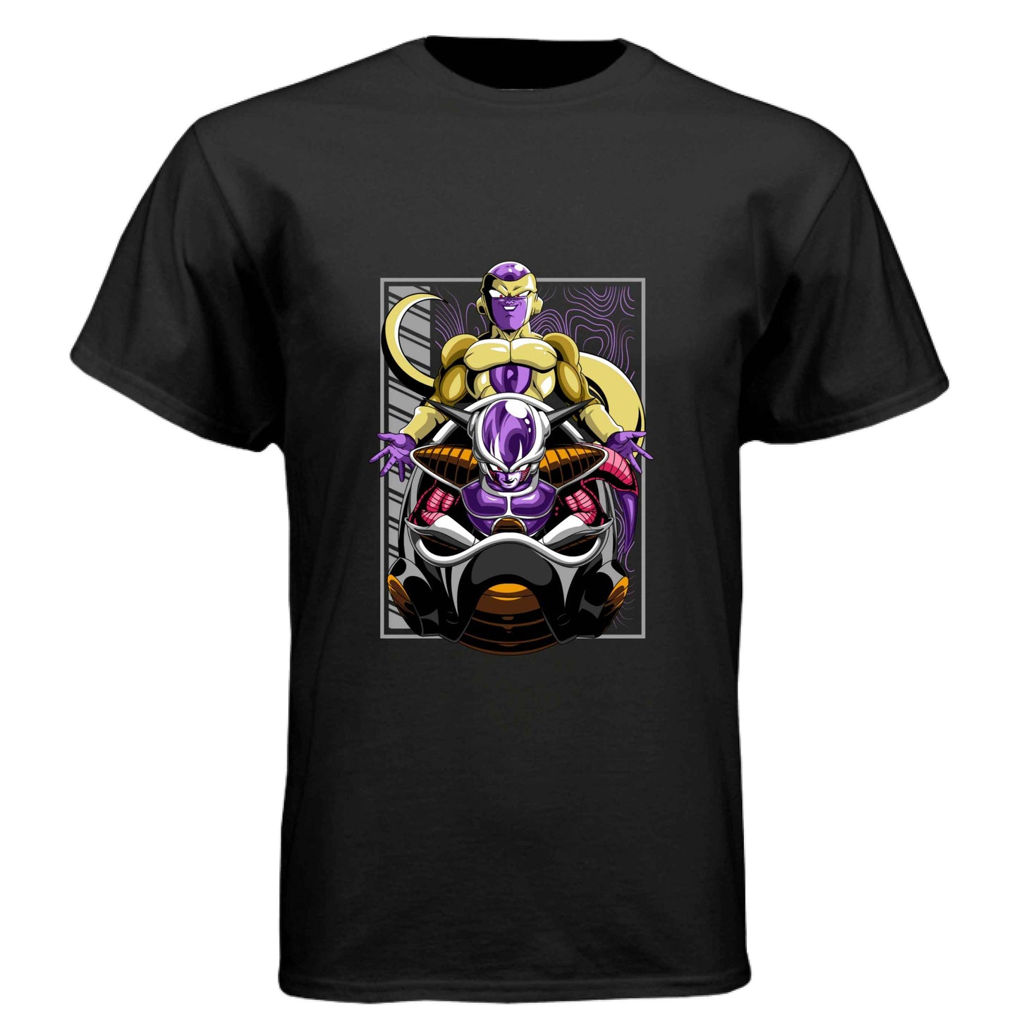 Dragon Ball Z Frieza T-Shirt - Evolution Transformation Forms Design | Premium Unisex Triblend Tee