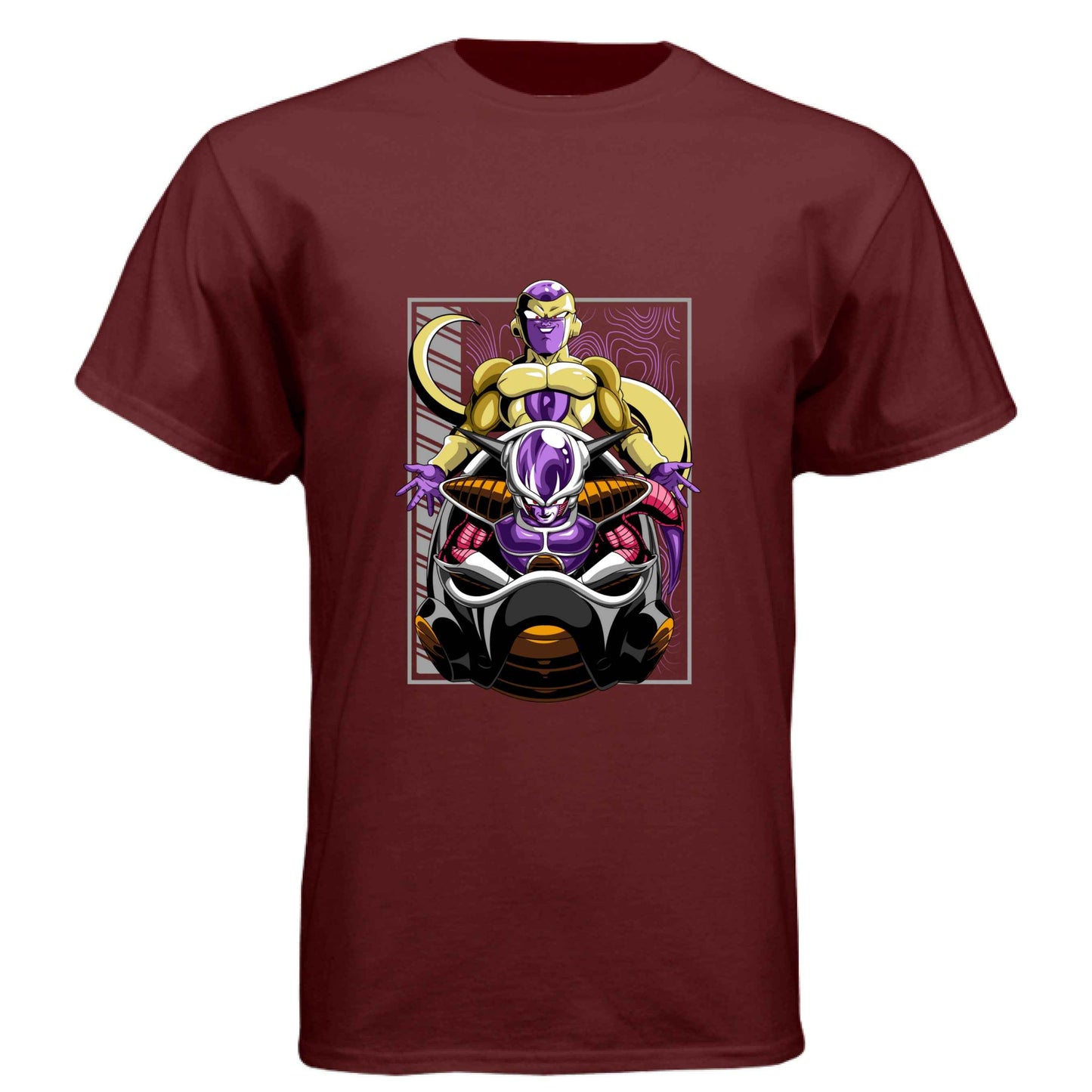Dragon Ball Z Frieza T-Shirt - Evolution Transformation Forms Design | Premium Unisex Triblend Tee