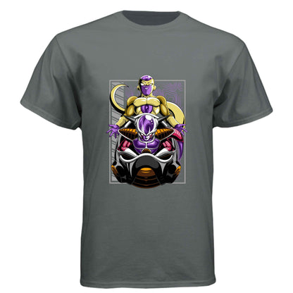 Dragon Ball Z Frieza T-Shirt - Evolution Transformation Forms Design | Premium Unisex Triblend Tee