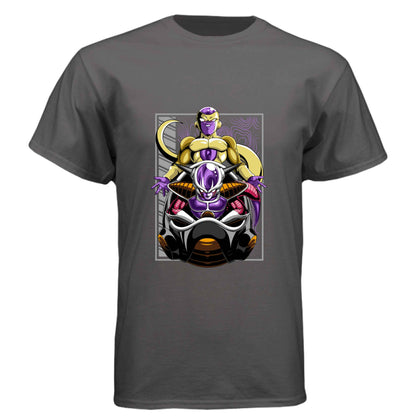 Dragon Ball Z Frieza T-Shirt - Evolution Transformation Forms Design | Premium Unisex Triblend Tee