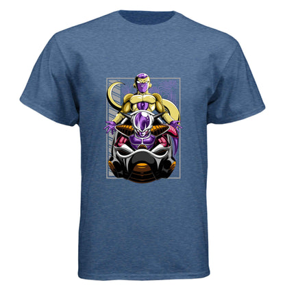 Dragon Ball Z Frieza T-Shirt - Evolution Transformation Forms Design | Premium Unisex Triblend Tee