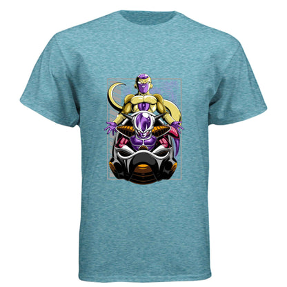 Dragon Ball Z Frieza T-Shirt - Evolution Transformation Forms Design | Premium Unisex Triblend Tee