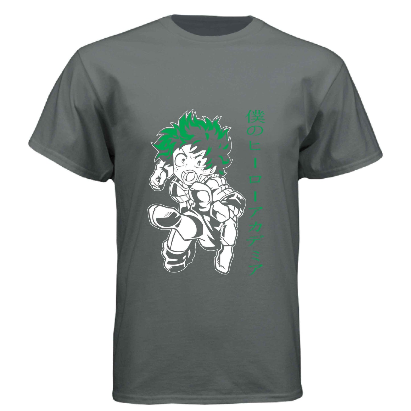 My Hero Academia Deku T-Shirt - Izuku Midoriya Hero Costume Design | Premium Unisex Triblend Tee