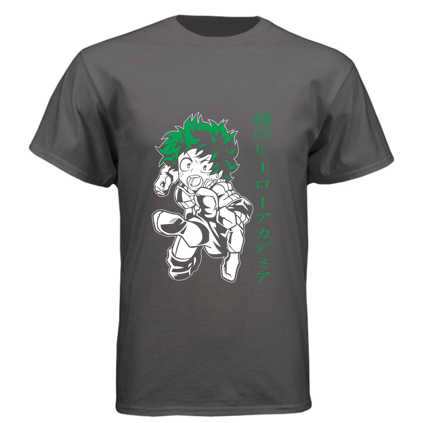 My Hero Academia Deku T-Shirt - Izuku Midoriya Hero Costume Design | Premium Unisex Triblend Tee