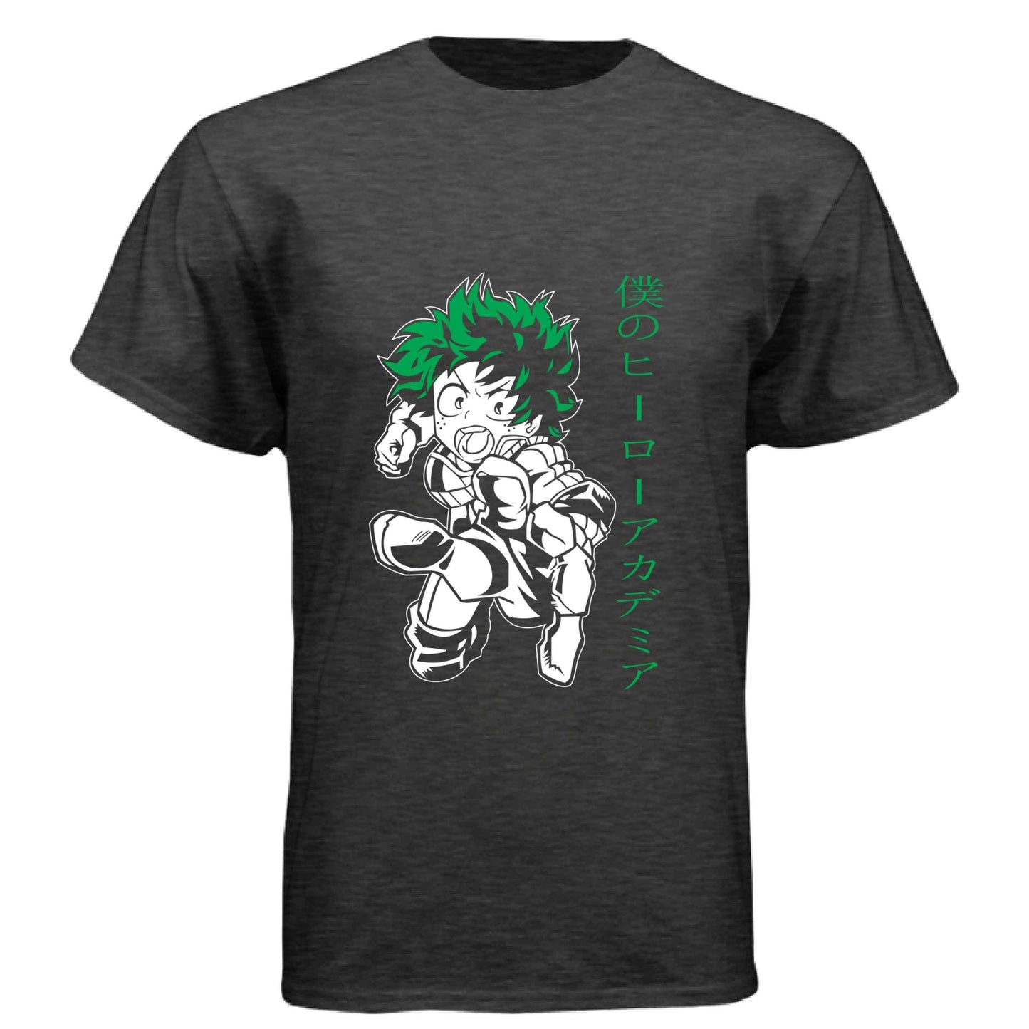 My Hero Academia Deku T-Shirt - Izuku Midoriya Hero Costume Design | Premium Unisex Triblend Tee