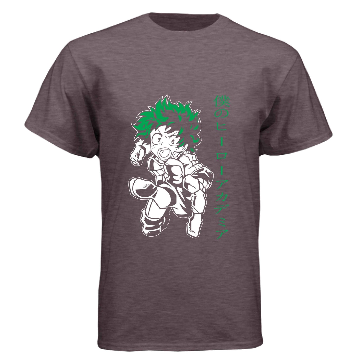 My Hero Academia Deku T-Shirt - Izuku Midoriya Hero Costume Design | Premium Unisex Triblend Tee