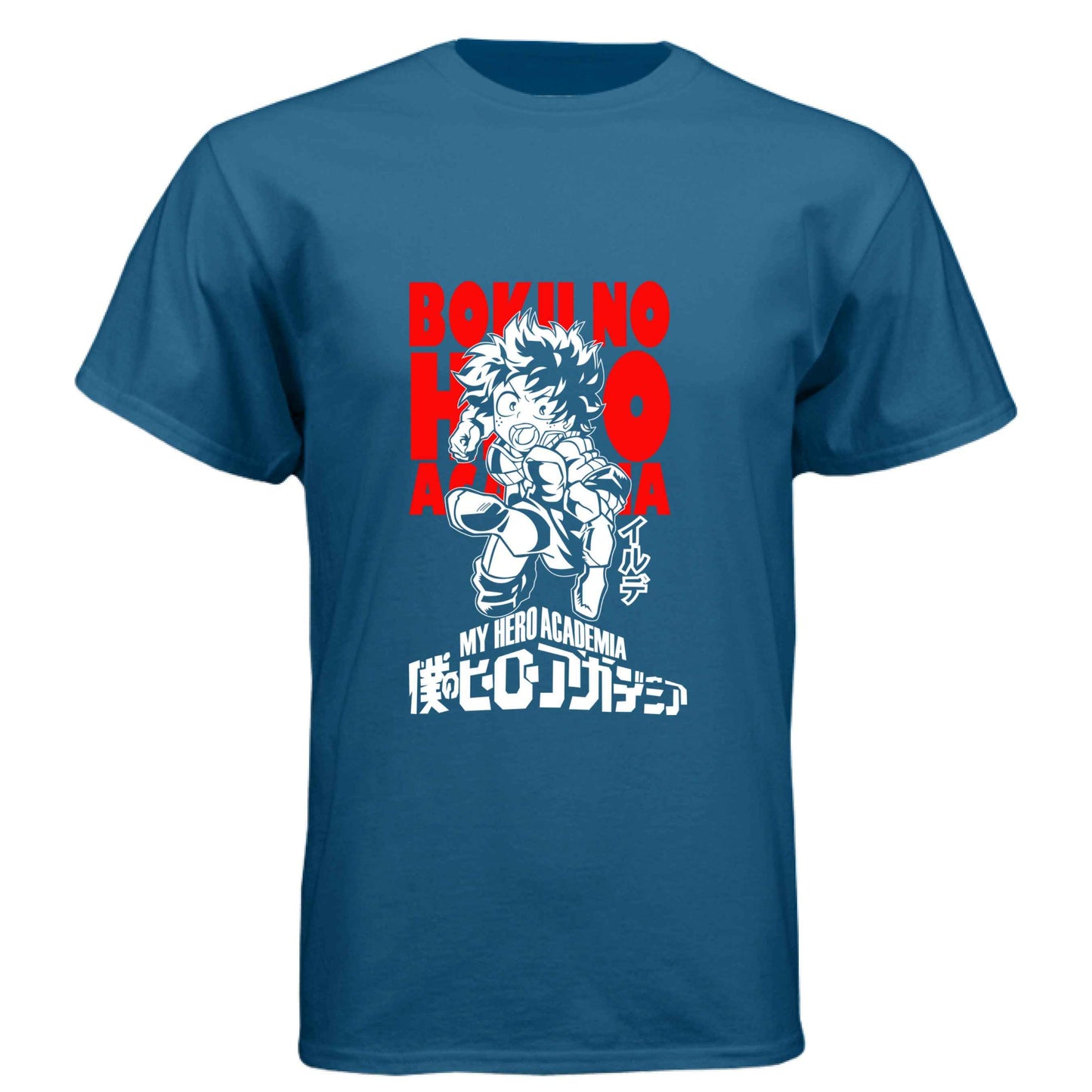 My Hero Academia Deku T-Shirt - Chibi Boku No Hero Academia Design | Premium Unisex Triblend Tee