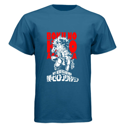 My Hero Academia Deku T-Shirt - Chibi Boku No Hero Academia Design | Premium Unisex Triblend Tee