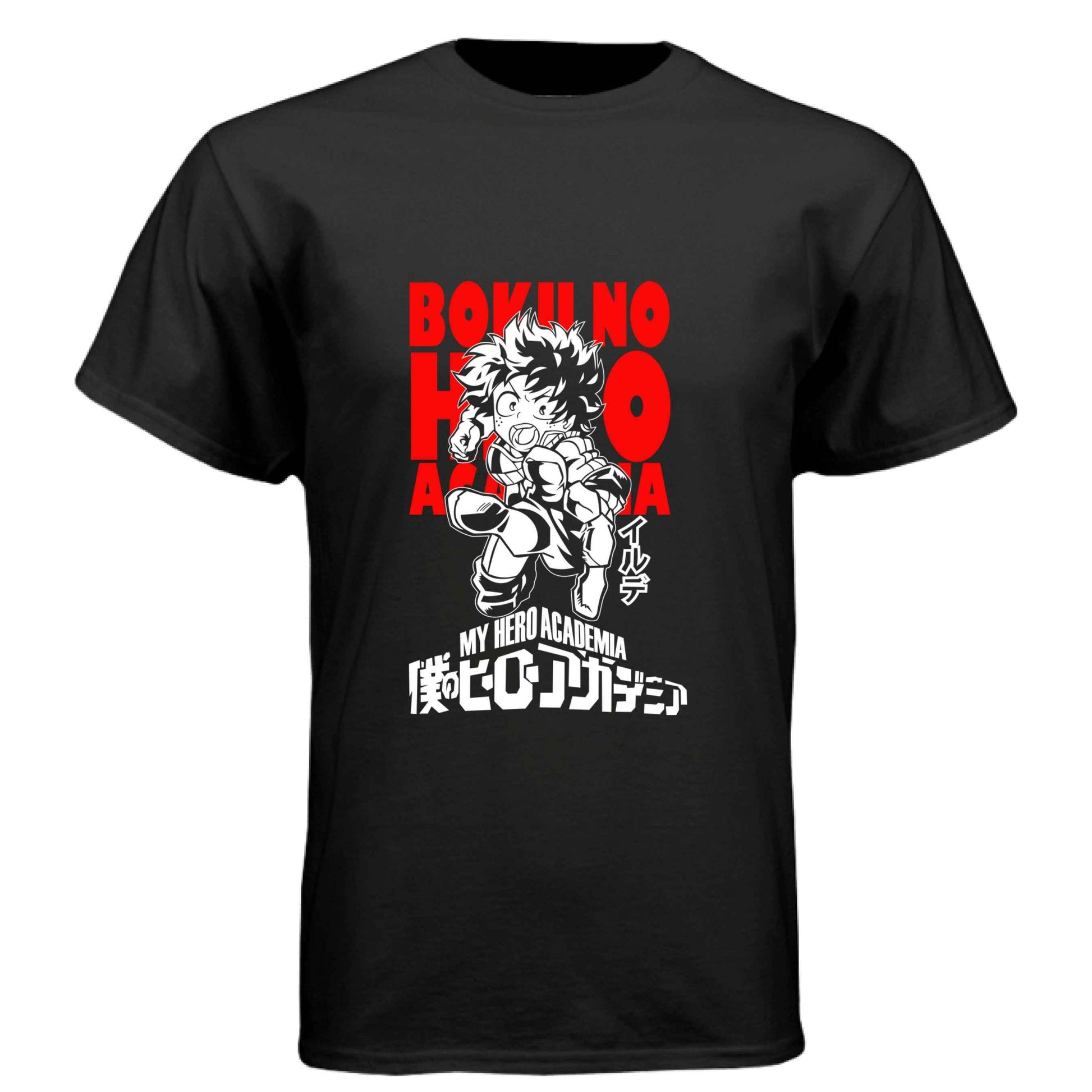 My Hero Academia Deku T-Shirt - Chibi Boku No Hero Academia Design | Premium Unisex Triblend Tee