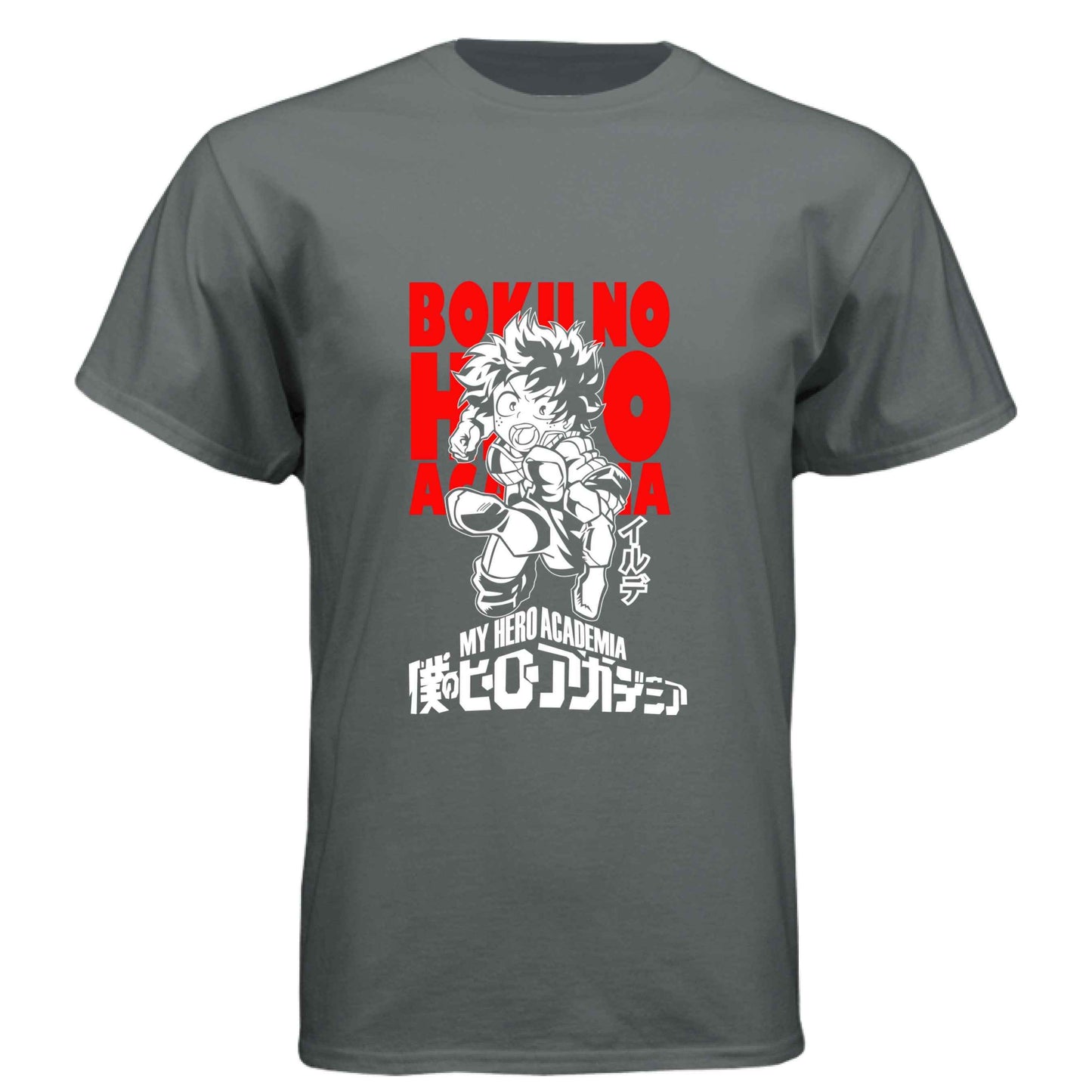 My Hero Academia Deku T-Shirt - Chibi Boku No Hero Academia Design | Premium Unisex Triblend Tee