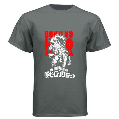 My Hero Academia Deku T-Shirt - Chibi Boku No Hero Academia Design | Premium Unisex Triblend Tee