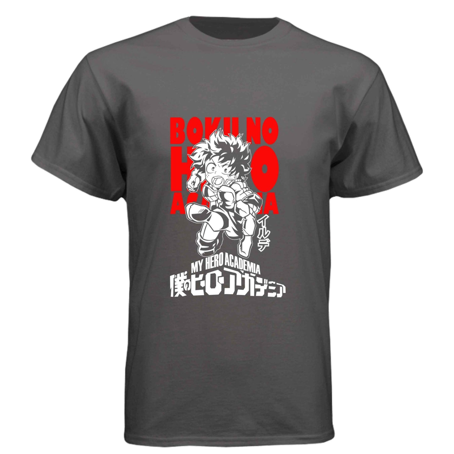 My Hero Academia Deku T-Shirt - Chibi Boku No Hero Academia Design | Premium Unisex Triblend Tee