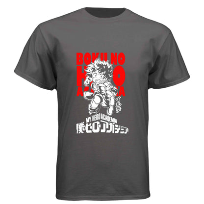 My Hero Academia Deku T-Shirt - Chibi Boku No Hero Academia Design | Premium Unisex Triblend Tee