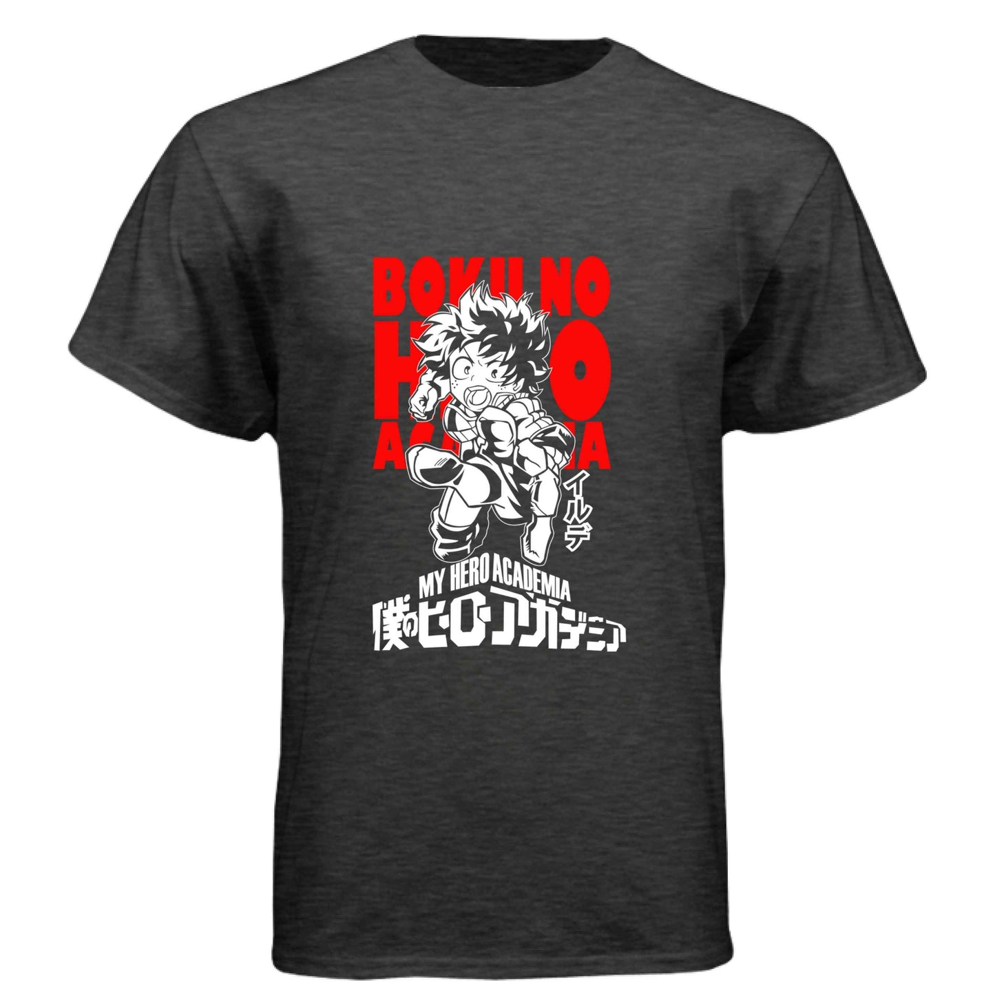 My Hero Academia Deku T-Shirt - Chibi Boku No Hero Academia Design | Premium Unisex Triblend Tee