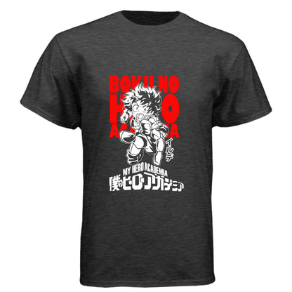 My Hero Academia Deku T-Shirt - Chibi Boku No Hero Academia Design | Premium Unisex Triblend Tee