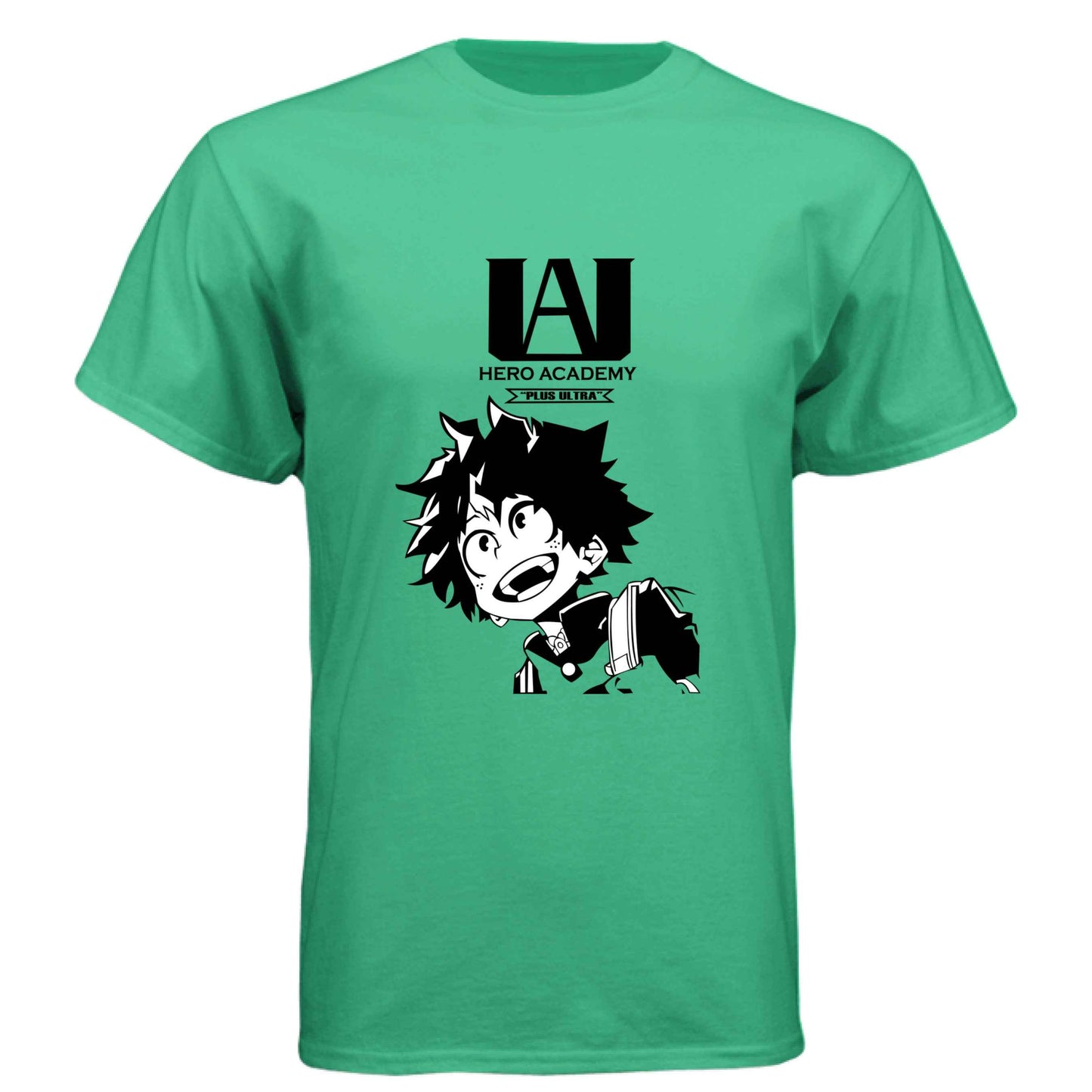 My Hero Academia Deku T-Shirt - U.A. Hero Academy Chibi Design | Premium Unisex Triblend Tee