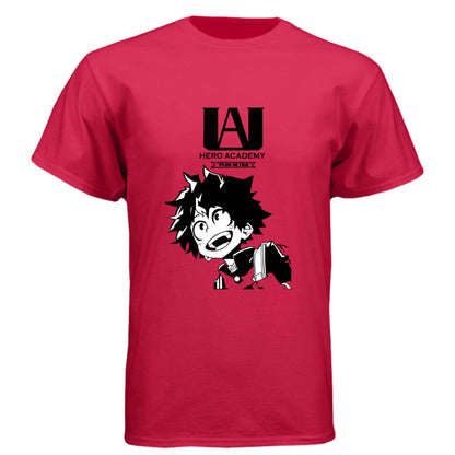 My Hero Academia Deku T-Shirt - U.A. Hero Academy Chibi Design | Premium Unisex Triblend Tee