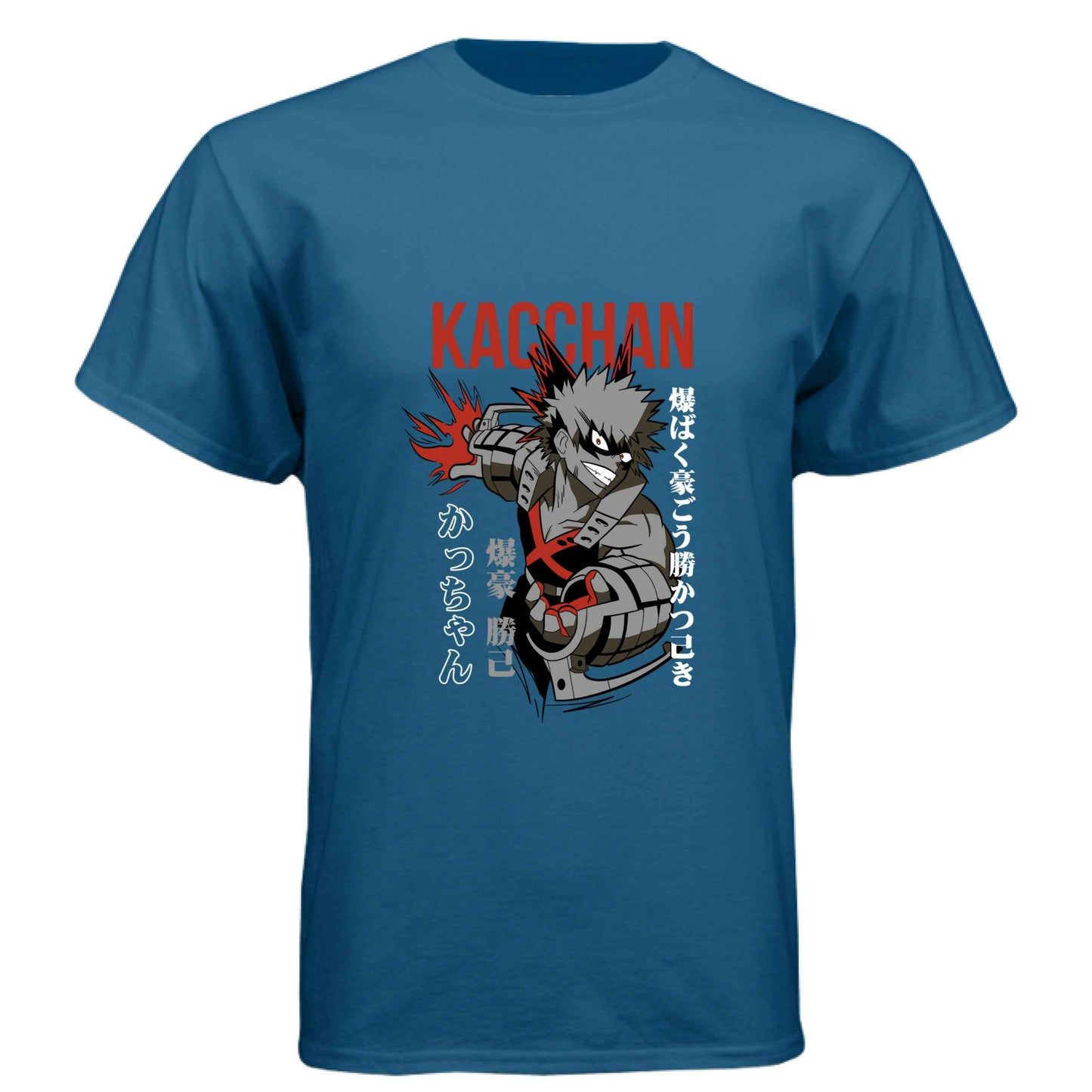 My Hero Academia Bakugo T-Shirt - Kacchan Explosive Rival Design | Premium Unisex Triblend Tee
