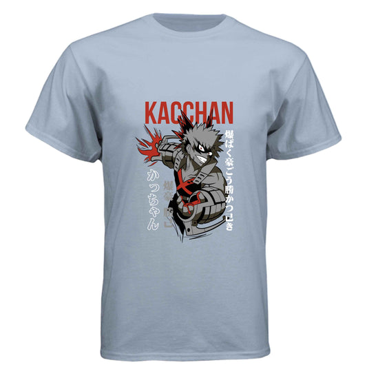 My Hero Academia Bakugo T-Shirt - Kacchan Explosive Rival Design | Premium Unisex Triblend Tee