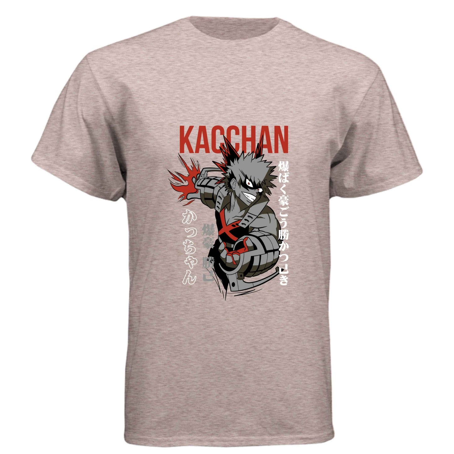 My Hero Academia Bakugo T-Shirt - Kacchan Explosive Rival Design | Premium Unisex Triblend Tee