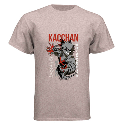 My Hero Academia Bakugo T-Shirt - Kacchan Explosive Rival Design | Premium Unisex Triblend Tee