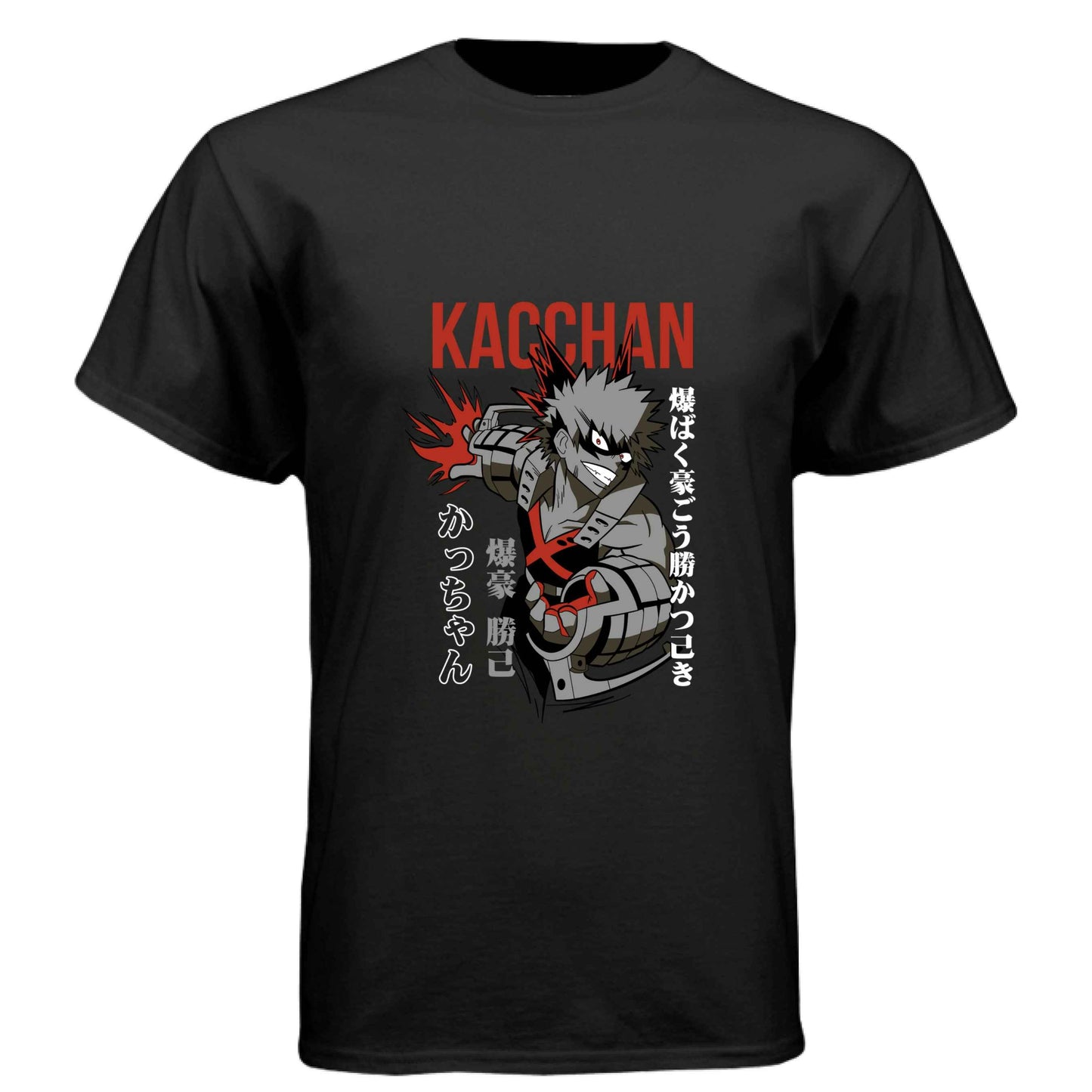 My Hero Academia Bakugo T-Shirt - Kacchan Explosive Rival Design | Premium Unisex Triblend Tee
