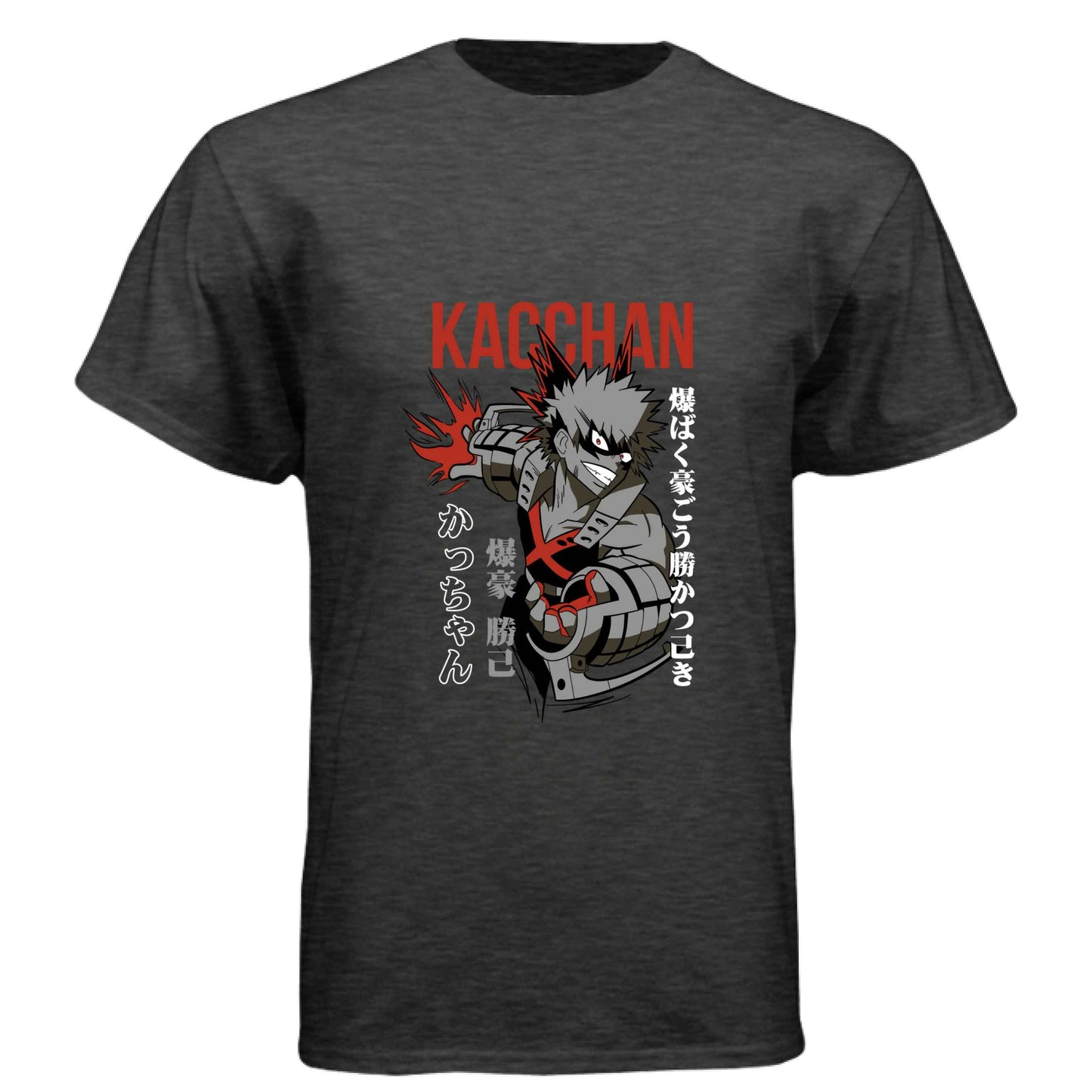 My Hero Academia Bakugo T-Shirt - Kacchan Explosive Rival Design | Premium Unisex Triblend Tee