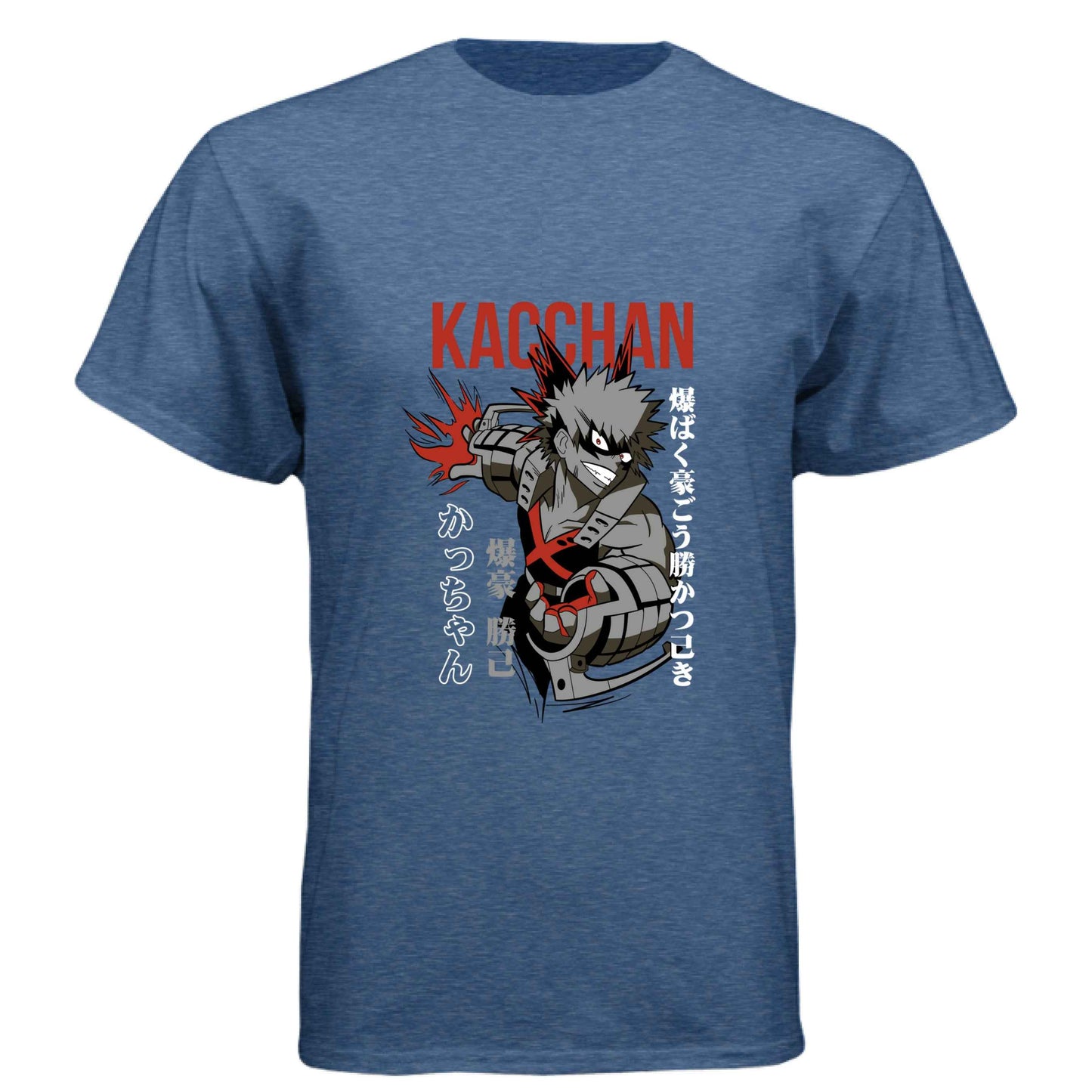 My Hero Academia Bakugo T-Shirt - Kacchan Explosive Rival Design | Premium Unisex Triblend Tee